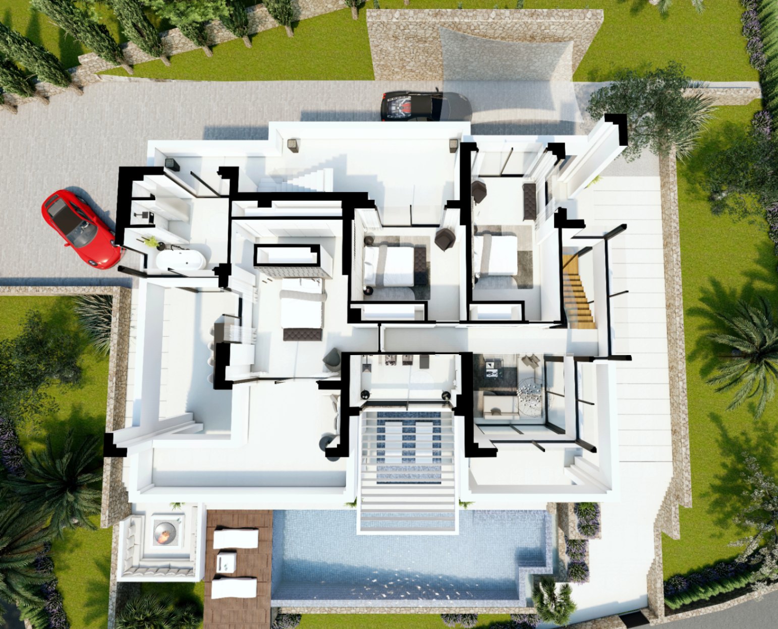 Exclusive modern villa in Benissa