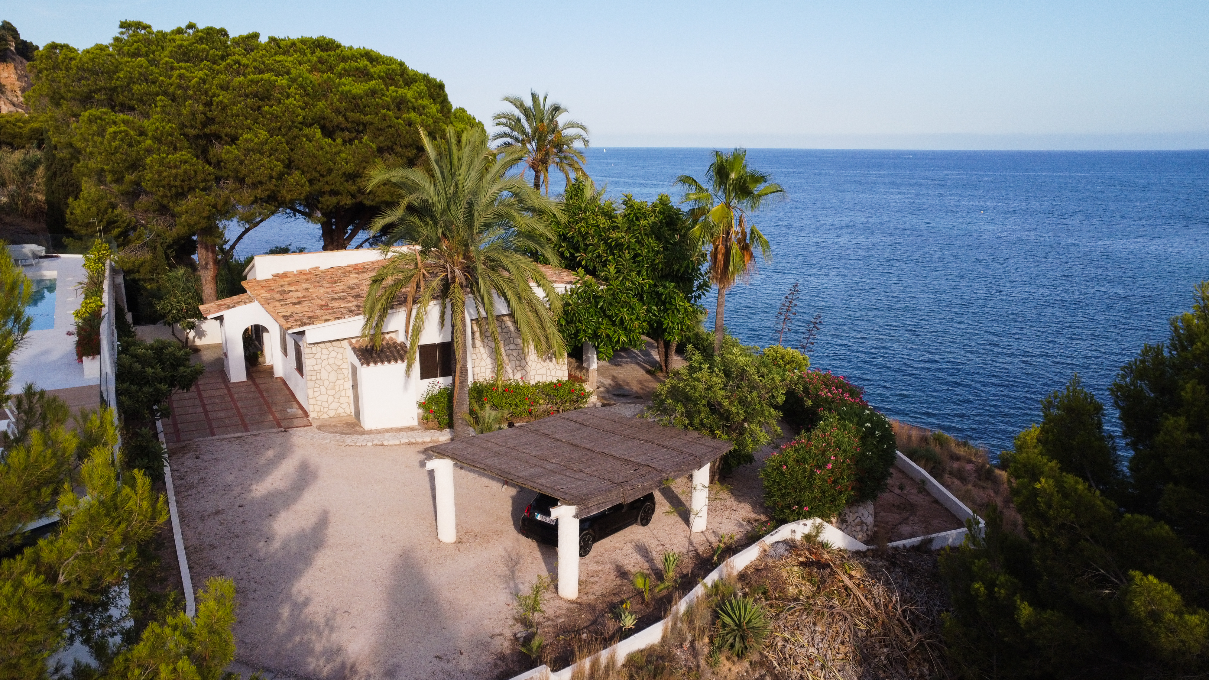 Villa with spectacular sea views